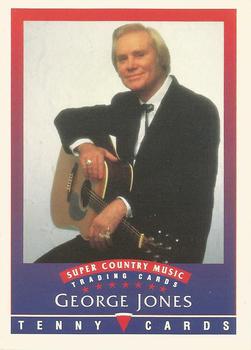 1992 Tenny Super Country Music #NNO George Jones Front