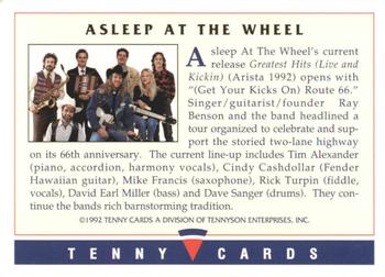 1992 Tenny Super Country Music #NNO Asleep at the Wheel Back
