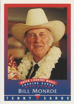 1992 Tenny Super Country Music #NNO Bill Monroe Front