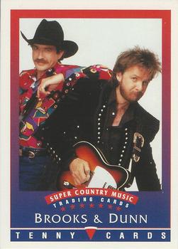 1992 Tenny Super Country Music #NNO Brooks & Dunn Front