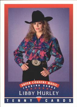 1992 Tenny Super Country Music #NNO Libby Hurley Front