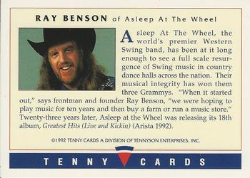 1992 Tenny Super Country Music #NNO Ray Benson Back
