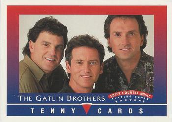 1992 Tenny Super Country Music #NNO The Gatlin Brothers Front