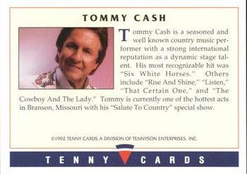 1992 Tenny Super Country Music #NNO Tommy Cash Back
