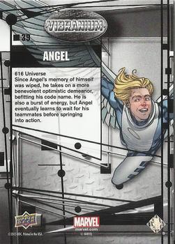 2015 Upper Deck Marvel Vibranium #39 Angel Back