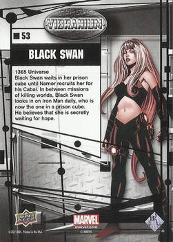 2015 Upper Deck Marvel Vibranium #53 Black Swan Back