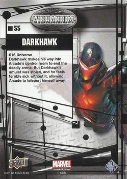 2015 Upper Deck Marvel Vibranium #55 Darkhawk Back