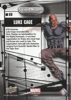 2015 Upper Deck Marvel Vibranium #69 Luke Cage Back
