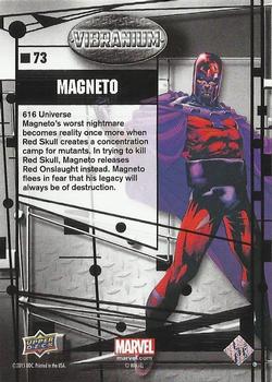 2015 Upper Deck Marvel Vibranium #73 Magneto Back