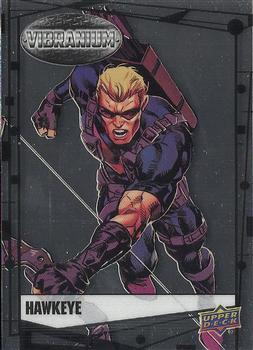 2015 Upper Deck Marvel Vibranium #76 Hawkeye Front