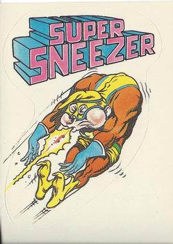 1983 Donruss Zero Heroes #29 Super Sneezer Front