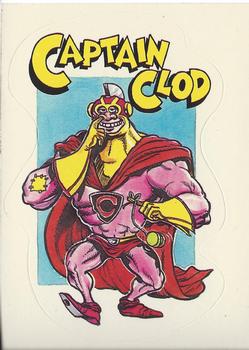 1983 Donruss Zero Heroes #35 Captain Clod Front