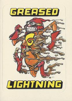 1983 Donruss Zero Heroes #61 Greased Lightning Front