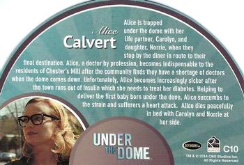 2014 Rittenhouse Under the Dome Season One - Character #C10 Alice Calvert Back