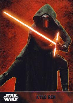 2015 Topps Star Wars: The Force Awakens #1 Kylo Ren Front