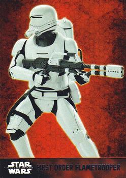 2015 Topps Star Wars: The Force Awakens #9 First Order Flametrooper Front