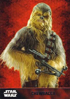 2015 Topps Star Wars: The Force Awakens #25 Chewbacca Front