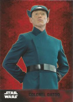 2015 Topps Star Wars: The Force Awakens #49 Colonel Datoo Front
