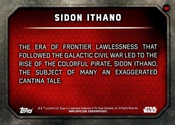 2015 Topps Star Wars: The Force Awakens #52 Sidon Ithano Back