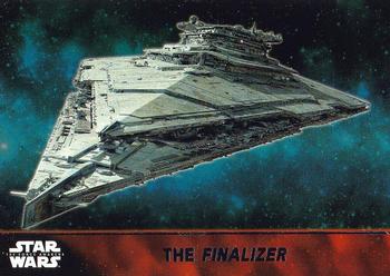 2015 Topps Star Wars: The Force Awakens #55 The Finalizer Front
