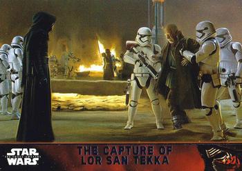 2015 Topps Star Wars: The Force Awakens #65 The Capture of Lor San Tekka Front