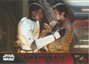 2015 Topps Star Wars: The Force Awakens #85 Finn's grand plan Front