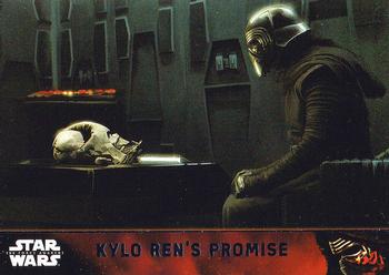 2015 Topps Star Wars: The Force Awakens #98 Kylo Ren's Promise Front