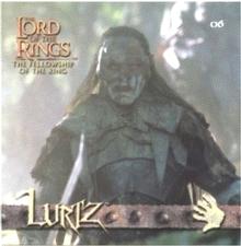 2002 Artbox Lord of the Rings Action Flipz - Stickers (U.K. Retail) #06 Lurtz Front