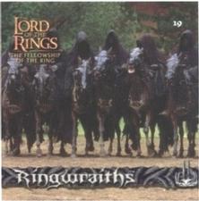 2002 Artbox Lord of the Rings Action Flipz - Stickers (U.K. Retail) #19 Ringwraiths Front