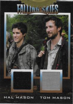 2012 Rittenhouse Falling Skies #NNO Noah Wyle / Drew Roy Front