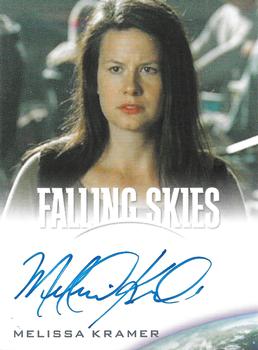 2012 Rittenhouse Falling Skies - Autographs #NNO Melissa Kramer Front