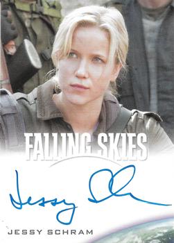 2012 Rittenhouse Falling Skies - Autographs #NNO Jessy Schram Front