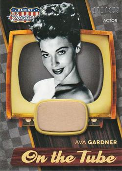 2015 Panini Americana - On the Tube Vintage Materials #VM-AVA Ava Gardner Front