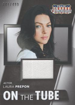 2015 Panini Americana - On the Tube Modern Materials #MM-LP Laura Prepon Front