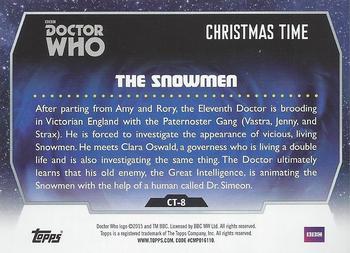 2015 Topps Doctor Who - Christmas Time #CT-8 The Snowmen Back