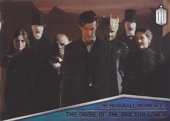 2015 Topps Doctor Who - Memorable Moments #MM-9 The Name of The Doctor Front
