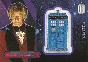 2015 Topps Doctor Who - TARDIS Patches #P-3 The Third Doctor Front