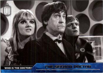 2015 Topps Doctor Who - Who is the Doctor? #D-2 The Second Doctor Front