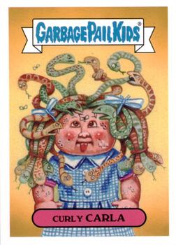 2016 Topps Garbage Pail Kids American As Apple Pie In Your Face #6b Curly Carla Front