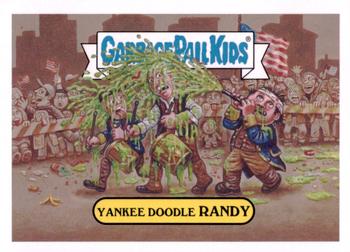 2016 Topps Garbage Pail Kids American As Apple Pie In Your Face #19b Yankee Doodle Randy Front