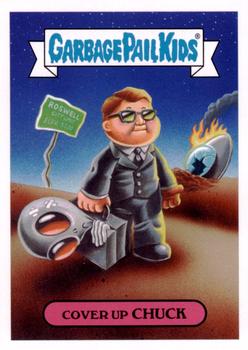 2016 Topps Garbage Pail Kids American As Apple Pie In Your Face #42b Cover Up Chuck Front