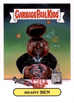 2016 Topps Garbage Pail Kids American As Apple Pie In Your Face #5a Brainy Ben Front