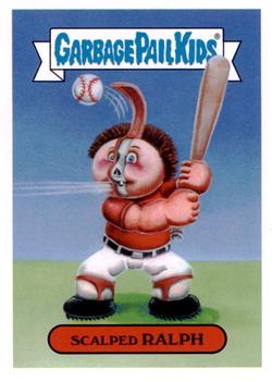 2016 Topps Garbage Pail Kids American As Apple Pie In Your Face #2a Scalped Ralph Front