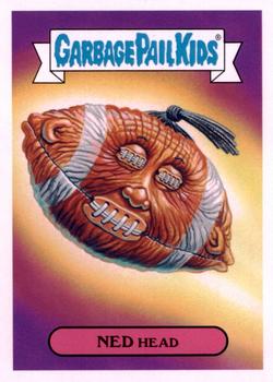 2016 Topps Garbage Pail Kids American As Apple Pie In Your Face #5a Ned Head Front