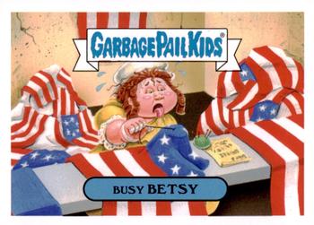 2016 Topps Garbage Pail Kids American As Apple Pie In Your Face #2a Busy Betsy Front