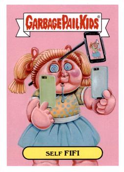 2016 Topps Garbage Pail Kids American As Apple Pie In Your Face #1a Self Fifi Front