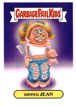 2016 Topps Garbage Pail Kids American As Apple Pie In Your Face #7a Ripped Jean Front