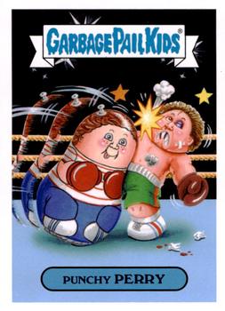 2016 Topps Garbage Pail Kids American As Apple Pie In Your Face #3a Punchy Perry Front