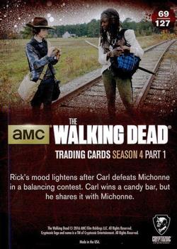 2016 Cryptozoic The Walking Dead Season 4: Part 1 #69 Fun and Candy Back