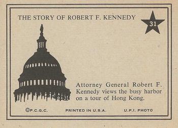 1968 Philadelphia Robert F. Kennedy #31 Robert F. Kennedy Back